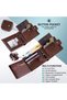 Genuine Leather Wallets for Men, Leather Multi-Functional RFID Blocking Wallet with 17 S - 2