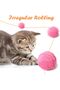 Interactive Cat Toy Ball - Automatic Self-Moving Electric Plush Toy with Obstacle Avoidance, Irregul - 3
