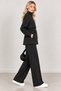 Modal Fabric Two-Piece Set with Ruched Waist and Side Pockets - 5