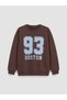 TWO MT SHOP QUALITY Brown Oversized Women's Thick Sweatshirt - 5