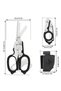 6 in 1 Multi-Function Folding Trauma Scissors with Compatible Holster, Emergency Response Scissors O - 2