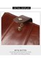 Genuine Leather Wallets for Men, Leather Multi-Functional RFID Blocking Wallet with 17 S - 6