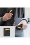 محفظة رجالية مزودة بتقنية حجب موجات RFID، محفظة قابلة للطي بتصميم أمامي، محفظة أنيقة مع نافذة لعرض بطاقة الهوية، تصميم نحيف وبسيط. - 6