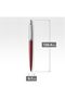 Jotter Gel Pen, Red and Chrome, Medium Point, Black Ink - 4