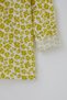 Girls' Pajama Set with Floral Print, Ages 4–8, Pistachio Green - 8