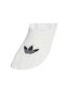 Low Cut S 3P Socks (3 Pairs, White) - 3