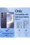 Privacy Screen Protector for Samsung Galaxy S24 Plus, 2+2 Pack - 3