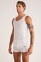 Special Kedinden Jacquard Patterned Men's Undershirt, 84% Modal, 11% Polyamide, 5% Elastane - 2