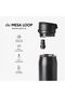 Water Bottle with Straw & Handle | 24oz | Checkered - 3