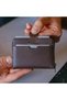 MAYFAIR Minimalist Leather Zip Wallet, RFID Card Holder - 6