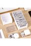 Cable Organizer Storage Box with 7 Wire Ties, Desktop Cable Management Box with Switch, Clear Electr - 4