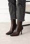Women's Zip-Up Boots with Stiletto Heels: Casual and Formal Elegance