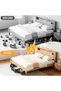 Underbed Storage Containers with Wheels, Large Under Bed Drawers, Rolling Organizer with Removable L - 7