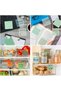 3x3 Inch Translucent Lined Sticky Notes 300 Sheets, Clear Repositionable Self-Adhesive Memo Pad, Gre - 7