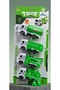 4-Piece Toy Truck Series: City Cleaning and Rescue Vehicles Set with Pick-Up and Drop-Off Feature - 2
