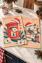 Christmas and New Year's Mailbox-Digitally Printed 2-Piece Kitchen Towel Set, 35x55 cm - 8