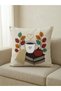 Set of 2 Decorative Cushion Pillowcases with Textured Design, 43x43 cm – Stylish Living Room Pillowcase Set - 2