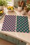 Emerald Pop Checkered and Polka Dot Digitally Printed 2-Piece Kitchen Towel Set, 35x55 cm - 3