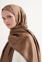 Nia Jacquard Silk Shawl Taba - 3