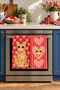 Heart Cat: Digitally Printed 2-Piece Kitchen Towel Set with Heart-Eyed Cat Design, 35x55 cm - 5