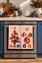 Geo Noel Geometric Patterned New Year's Ornament Digitally Printed 2-Piece Kitchen Towel Set, 35x55 cm - 4