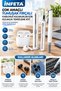White 3-in-1 Wireless Bluetooth Headphone Cleaning Pen with Brush and Metal Tip Kit - 3