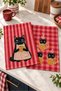 Coffee Cat Digitally Printed 2-Piece Kitchen Towel Set with Black Cat and Coffee Pattern, 35x55 cm - 6