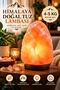 Himalayan 4-5 Kg Natural Rock Salt Lamp with Wooden Base—Decorative Ambient Lamp