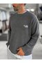 Anthracite Los Angeles Embroidered Knit Sweater PM-142 - 4
