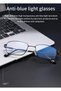 reading glasses for men with Flex Memory Titanium, blue light filter glasses, reading aid, high defi - 8