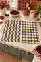Lime Zigzag Patterned and Diamond Patterned Digitally Printed 2-Piece Kitchen Towel Set, 35x55 cm - 6