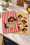 Retro Dachshund with Sweater and Glasses Dog-Printed Digitally Printed 2-Piece Kitchen Towel Set, 35x55 cm - 3