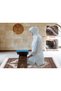 Prayer Mat, Embossed Prayer Rug, Elegant Design Large Thin Lightweight Polyester Prayer Mat, Islamic - 7