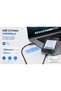 كابل USB-C إلى USB-C مغناطيسي، شحن سريع بقوة 100 واط، نقل بيانات بسرعة 480 ميجابت في الثانية، مصنوع من النايلون المنسوج، كابل Type-C بطول 1 متر. - 3