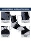 Prim Textile Drop Foot Orthosis Right ATX01, Dynamic Dorsiflexion Support Brace with Adjustable Elastic Traction Strap, Gel Achilles Pad, Padded Instep and Shoe Attachment for Laced Footwear. - 3