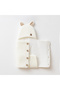 VELSOFT BEAR-PRINT BABY SWADDLE - 2