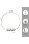 2-Pack Magnetic Curtain Holdbacks, White Rope Design for Drapes & Sheers, Decorative yet Functional - 6