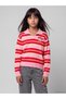 I Devrik Roba Collar Hello Kitty Embroidered Girls' Sweater from Freezen Store