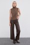 Turtleneck Thessaloniki Knitted Sleeveless Blouse - 6