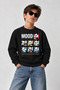Printed Crew-Neck Sweatshirt for Boys
