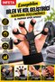 Black 5-Finger Exercise Band: Wrist and Forearm Strengthener, Hand and Finger Exercise Tool