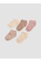 I Embroidered Baby Girl Booties Socks, Pack of 5 from Freezen Store