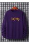 UNISEX Jaguar-Printed Crew Neck Winter Sweatshirt, Relaxed Fit, Long-Sleeved Top