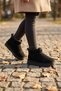 Fur-Trimmed Winter Girls' Boots with Non-Slip Soles