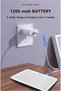 Rechargeable LED Car Visor Vanity Mirror – Touch Screen Makeup Mirror with Adjustable Lighting, Port - 3