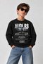 Printed Crew-Neck Sweatshirt for Boys