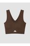 TWO MT SHOP QUALITY Kappa Brown Printed Women's Sports Bra & Bustier - 5