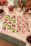 Set of 2 Digitally Printed Kitchen Towels with Guava and Lychee Patterns, 35x55 cm - 6