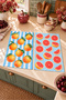 Grapefruit-Patterned Digitally Printed 2-Piece Kitchen Towel Set, 35x55 cm - 8