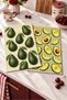 Set of 2 Digitally Printed Kitchen Towels with Avocado Pattern, 35x55 cm - 8